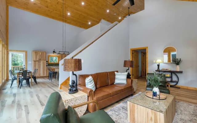 Cabin w/ Hot Tub, Game Room & Scenic Smoky Mountain Views Perfect by Avantstay
