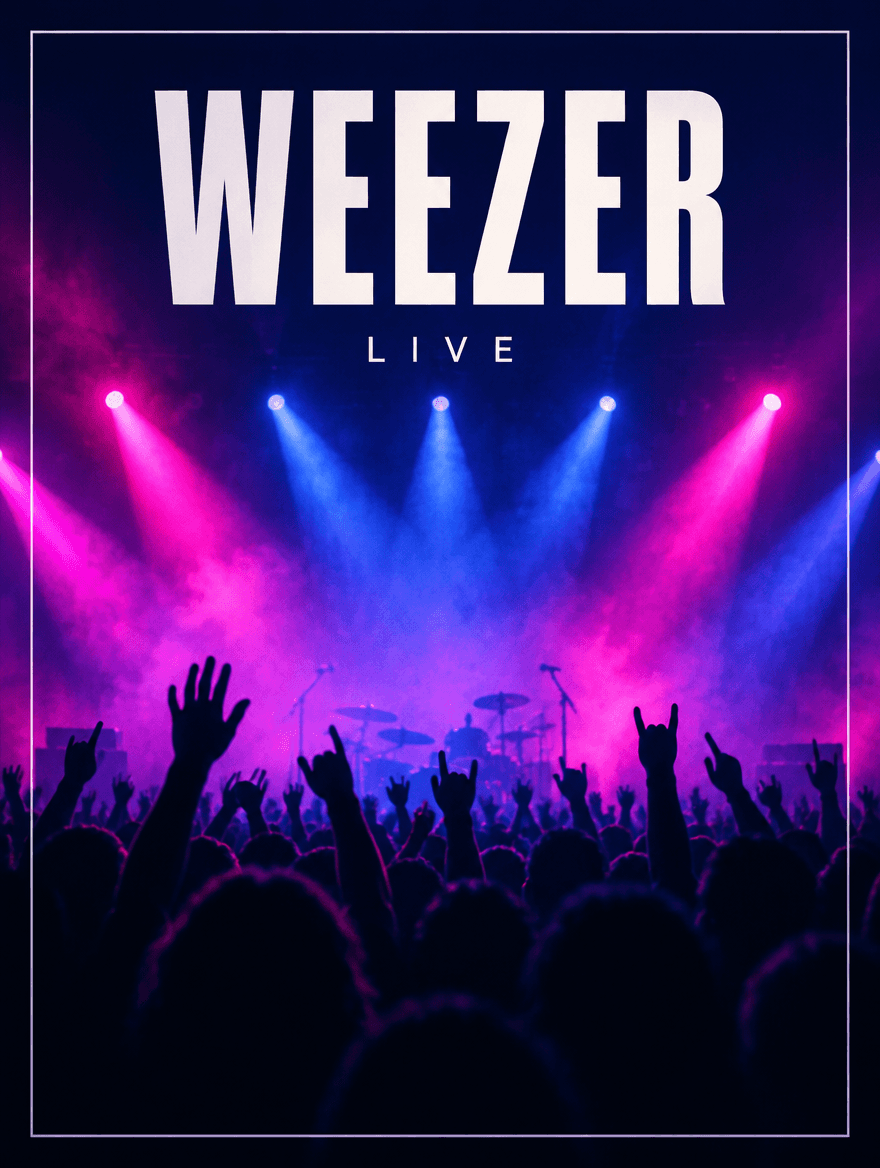 Weezer, The Shins & Silversun Pickups