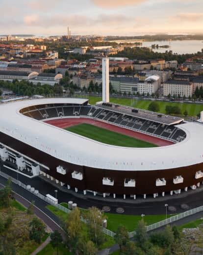 Olympiastadion Helsinki, Helsinki