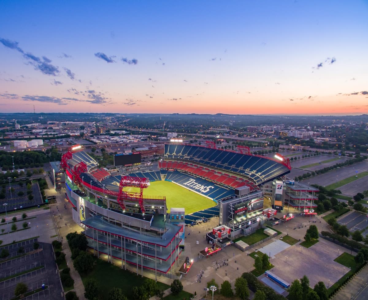 Nissan Stadium — stadium view