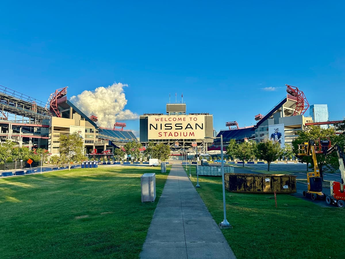 Nissan Stadium — stadium view