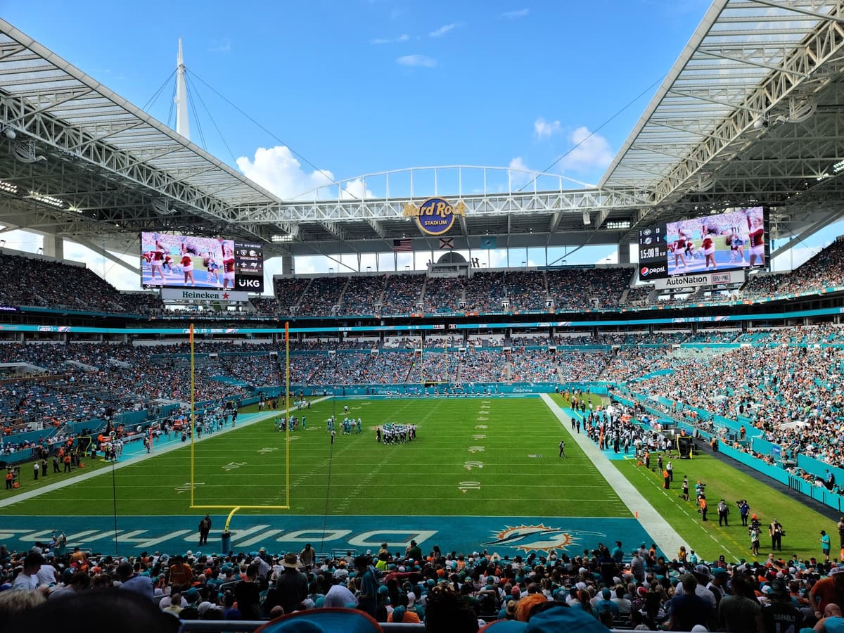 Hard Rock Stadium — stadium view