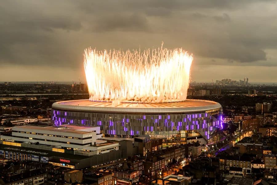 Tottenham Hotspur Stadium — stadium view