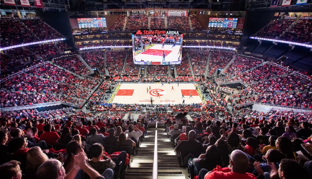 Event Map With Numbers State Farm Arena Seating Chart & Best Seats | Event Escapes