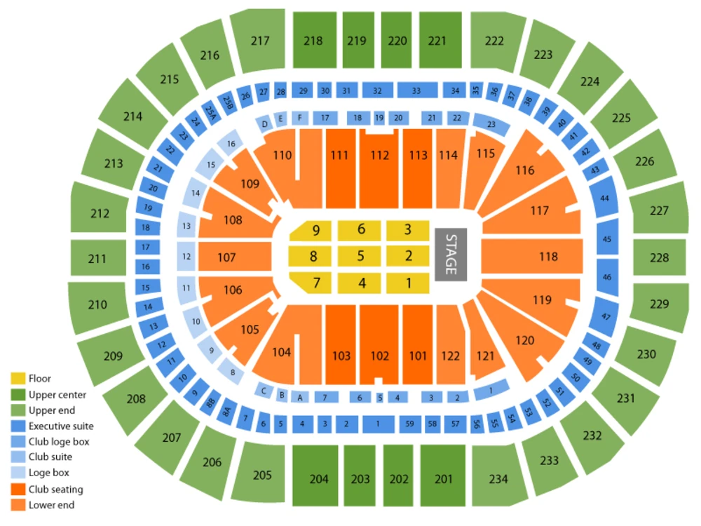 PPG Paints Arena Seating Chart & Best Seats | Event Escapes
